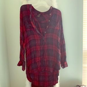 Plaid Tunic-Dress